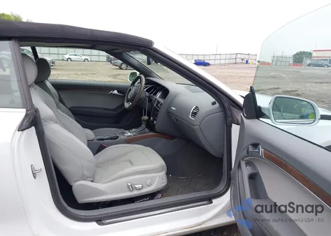 2013 Audi A5 2.0T Premium из США, поврежденный, VIN WAUVFAFH7DN007850